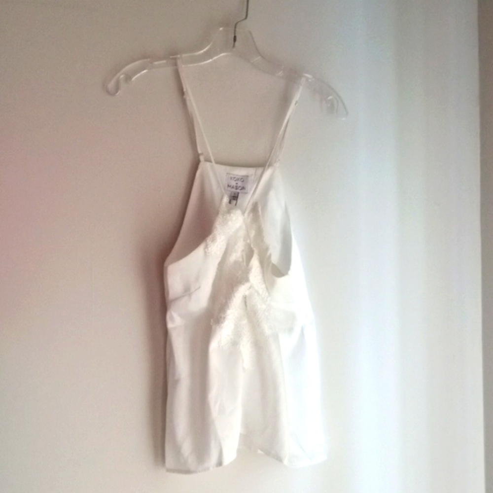 Koko + Mason Lace Cami top S nwt